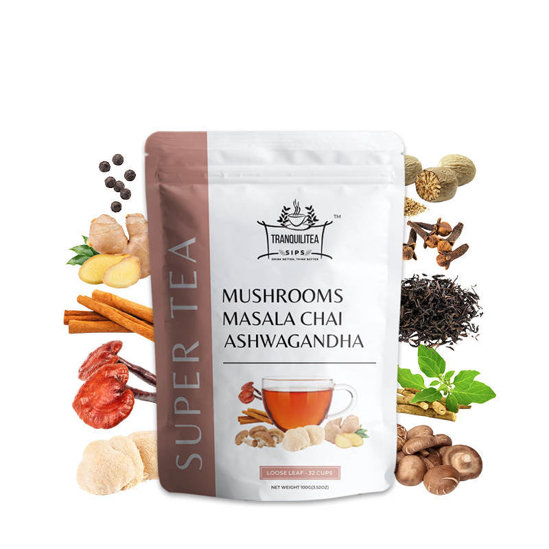 Mushrooms Masala Chai Ashwagandha