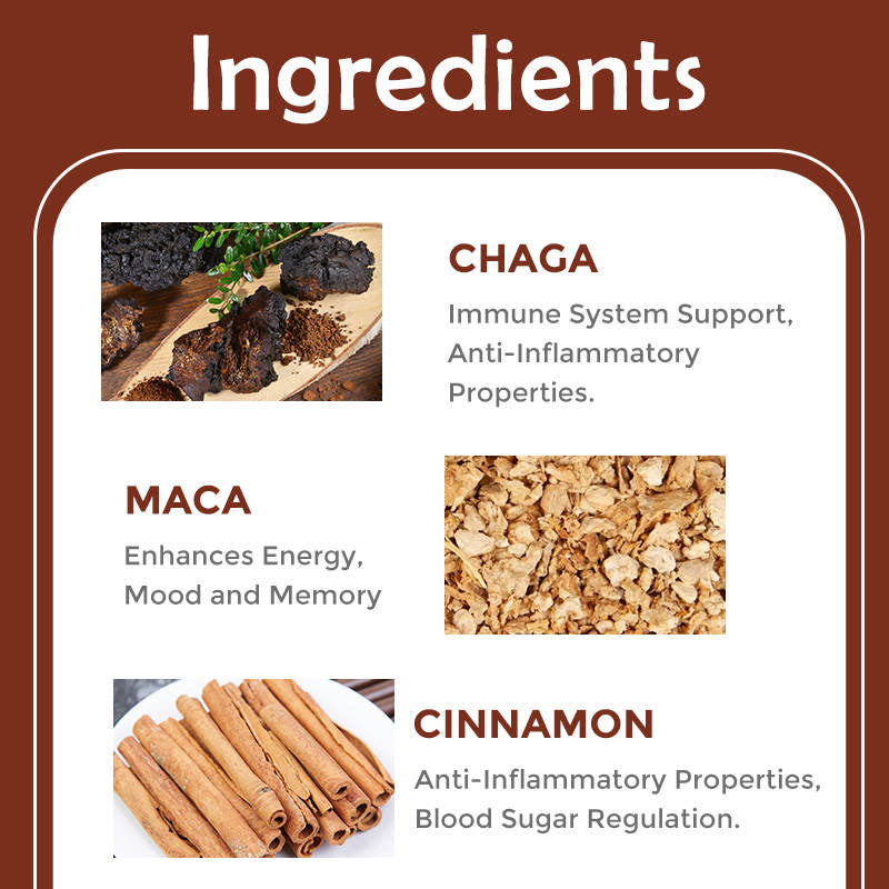 Chaga &amp; Maca Cinnamon Tea Blend