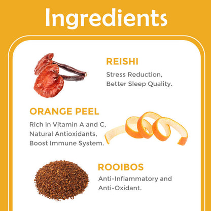 Reishi Rooibos Orange Peel