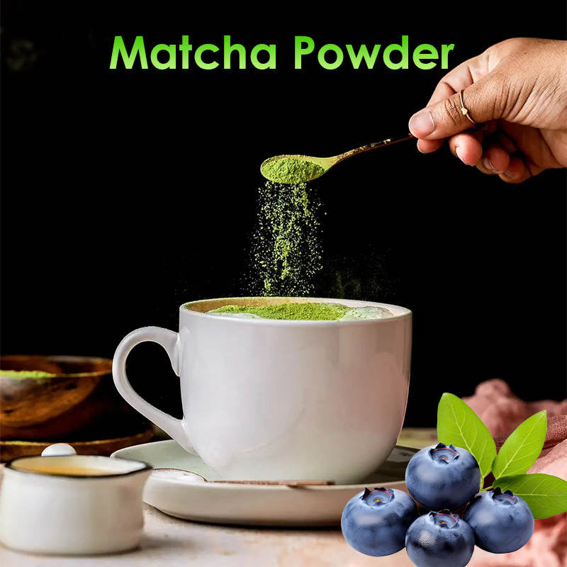 Matcha Blueberry Flavored